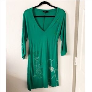 Christian Audigier Tunic Dress